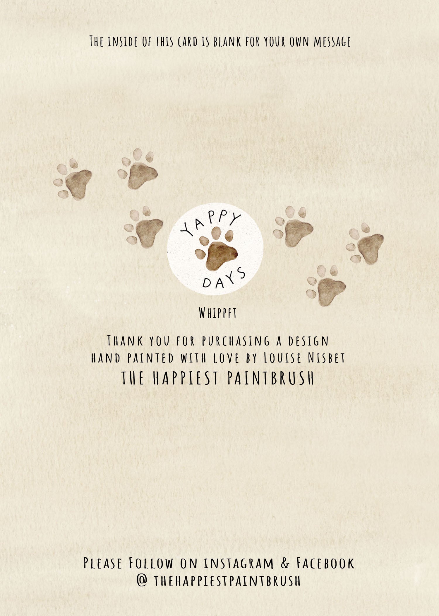 Lola The Chihuahua Birthday Card