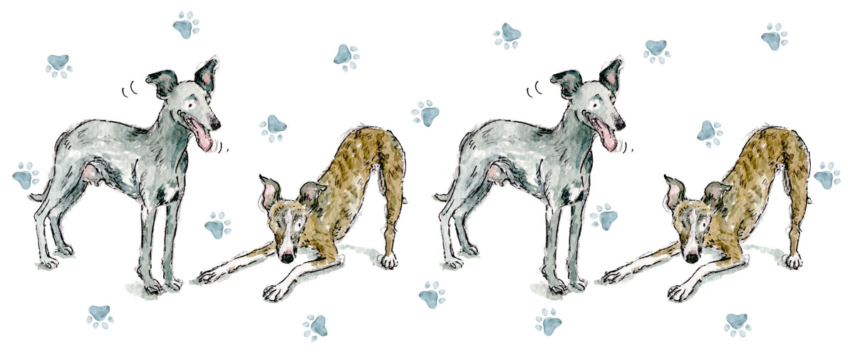 Bruce & Oscar, Whippet mug