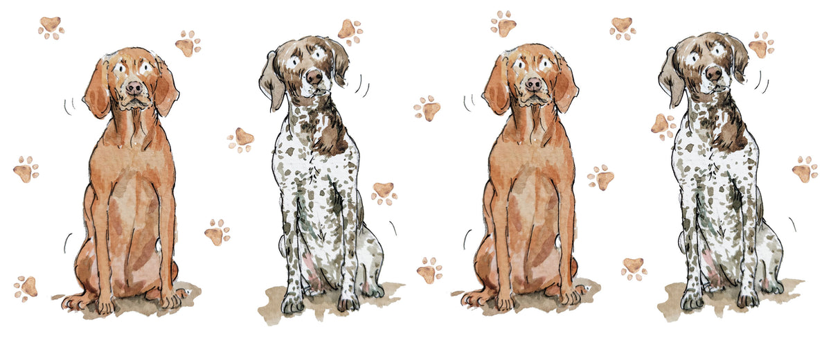 Lexi & Bronson, Vizsla & GSP mug