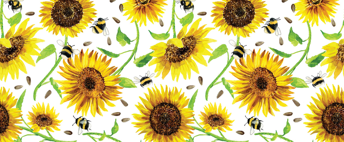 Sunflowers & Bees mug