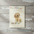 Toffee the Cockapoo Birthday Card