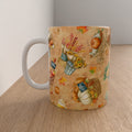 Autumnal Flower Market, Mug. Fall Flower Market  Mug