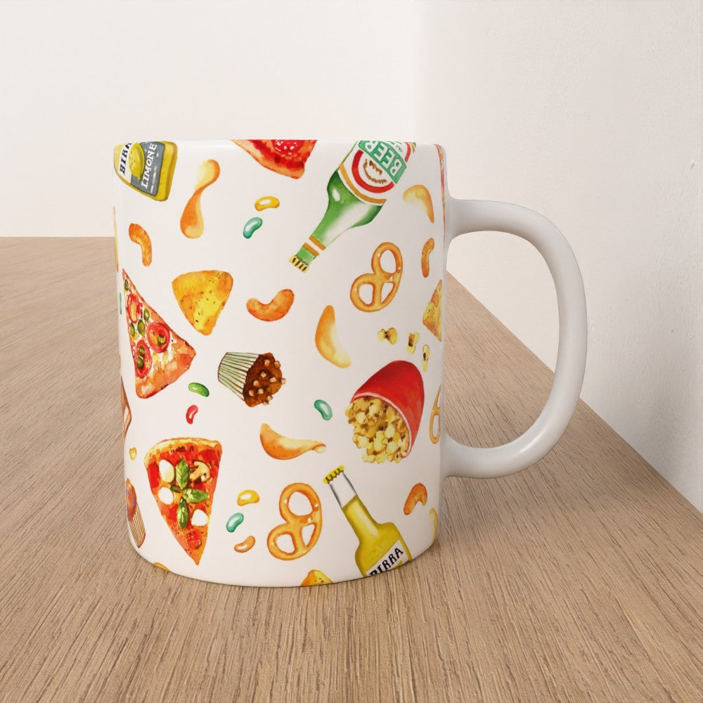 Game Night Snacks Mug