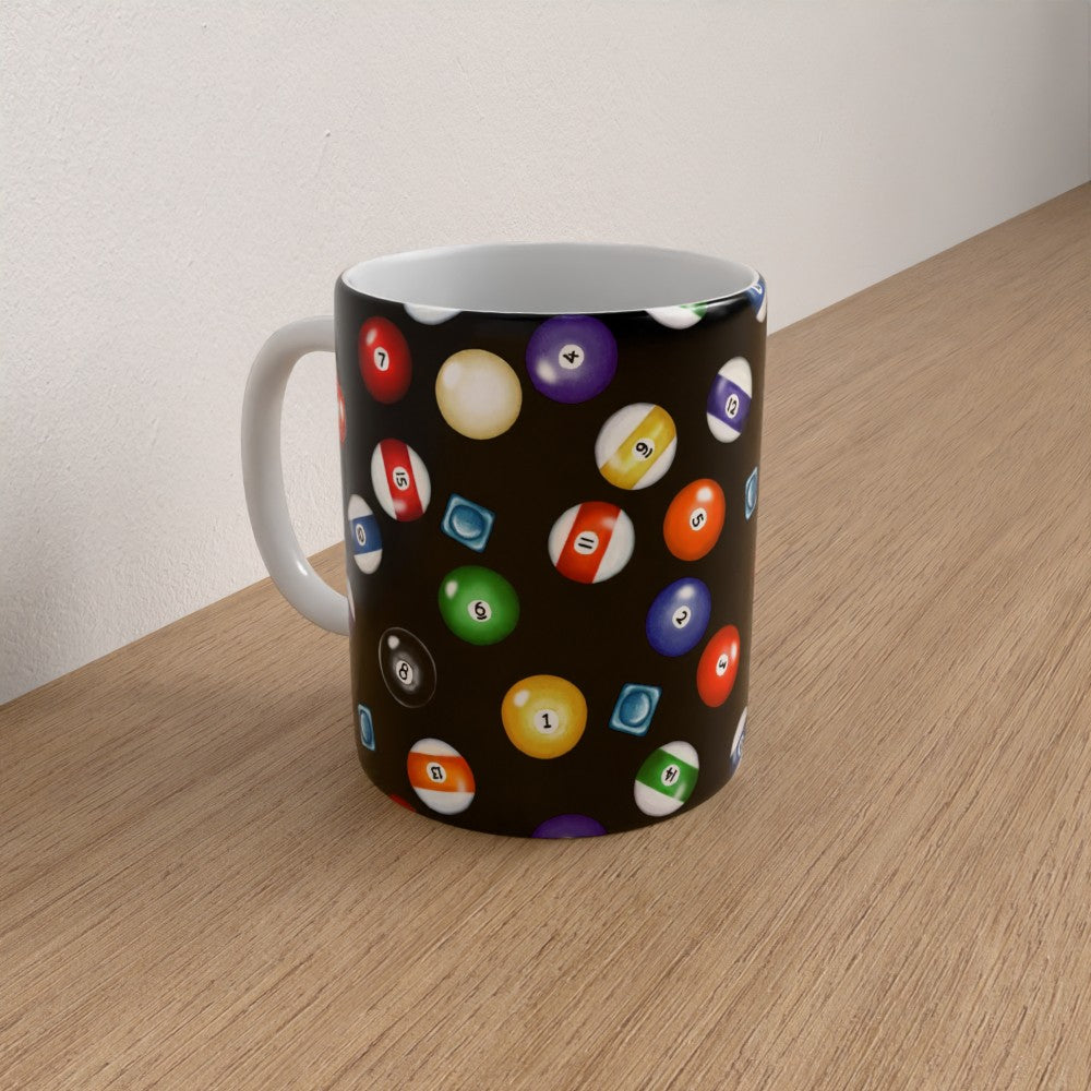 Pool / Billiard Ball Mug