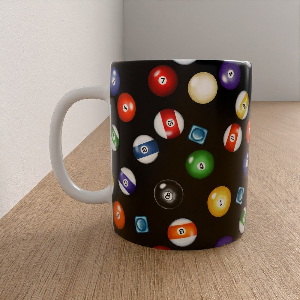 Pool / Billiard Ball Mug