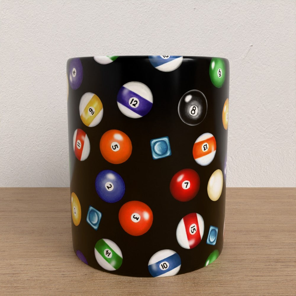 Pool / Billiard Ball Mug