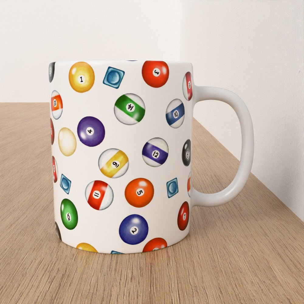 Pool / Billiard Ball Mug