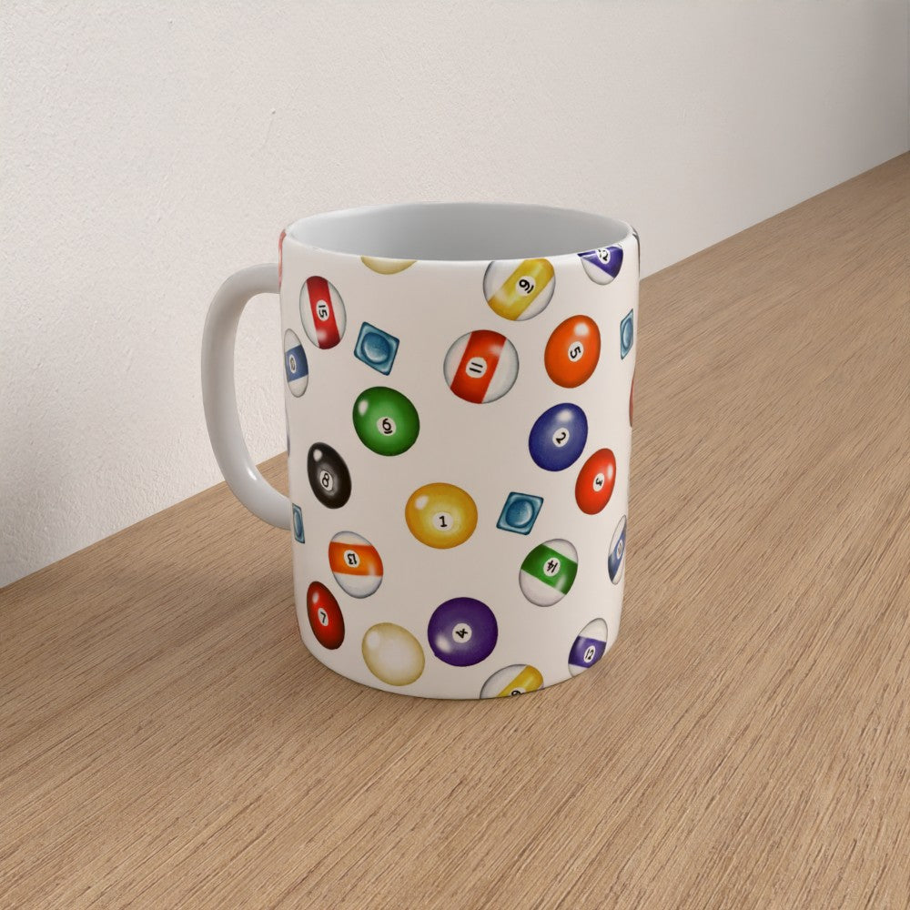 Pool / Billiard Ball Mug