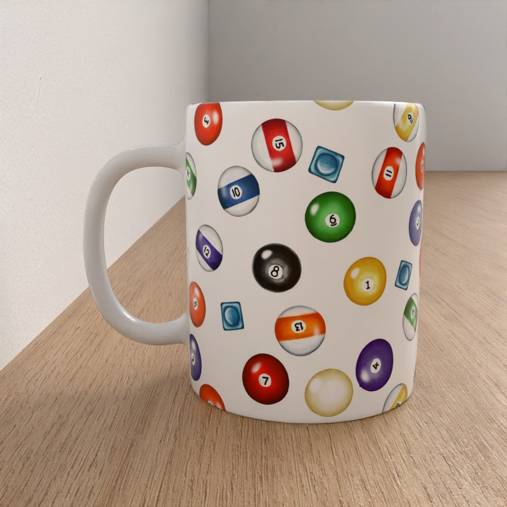 Pool / Billiard Ball Mug