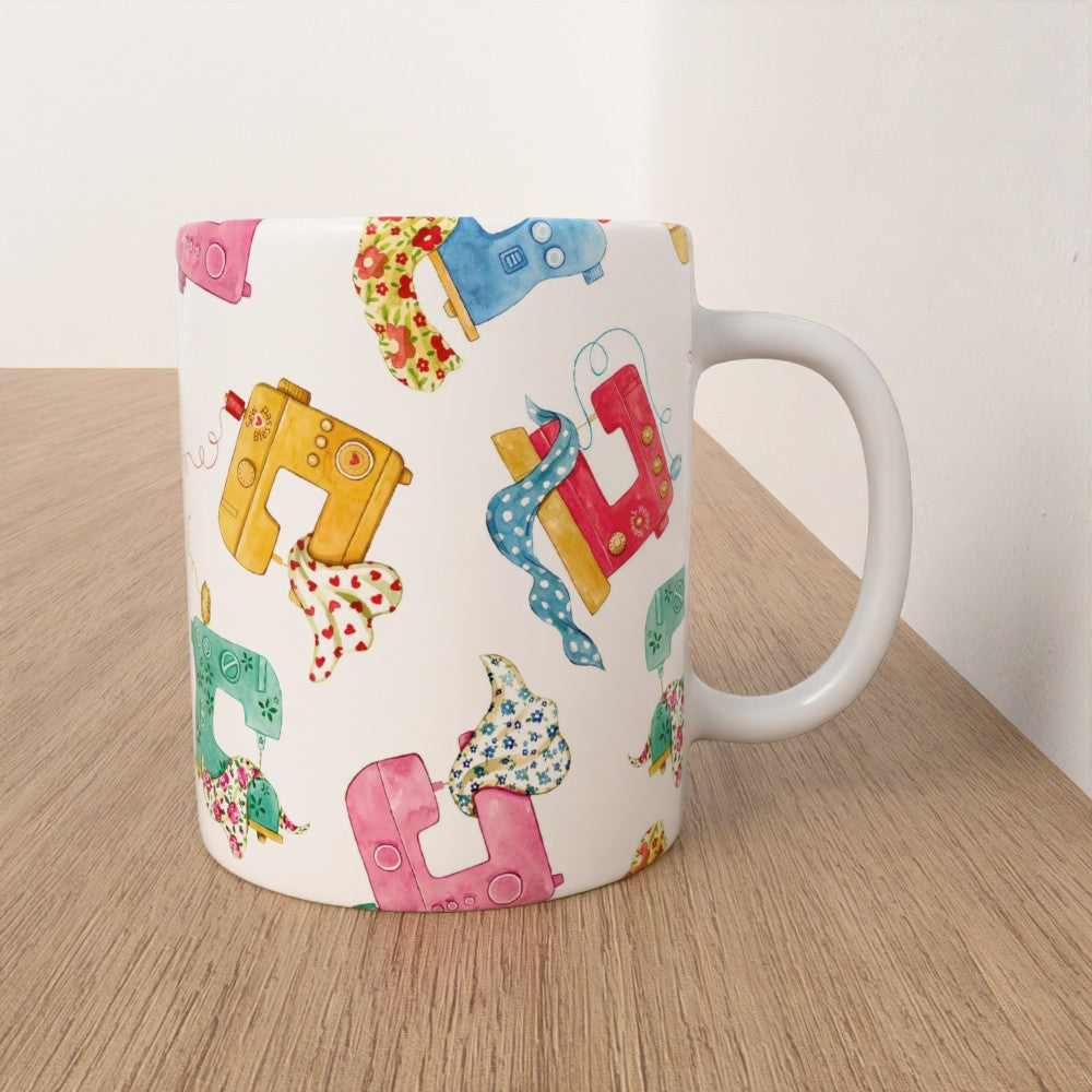 Sewing machine mug