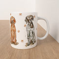 Lexi & Bronson, Vizsla & GSP mug