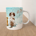 Christmas with friends, mug