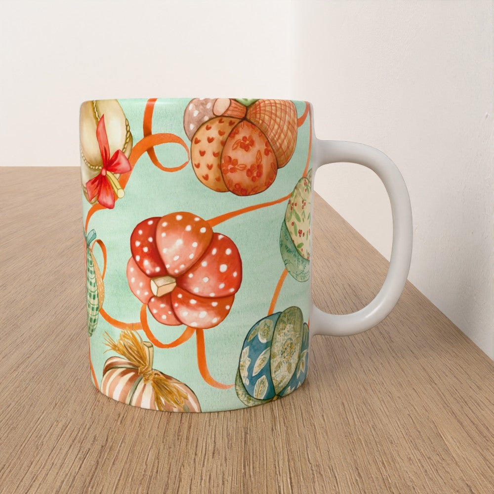 Pumpkin Patchwork Mug