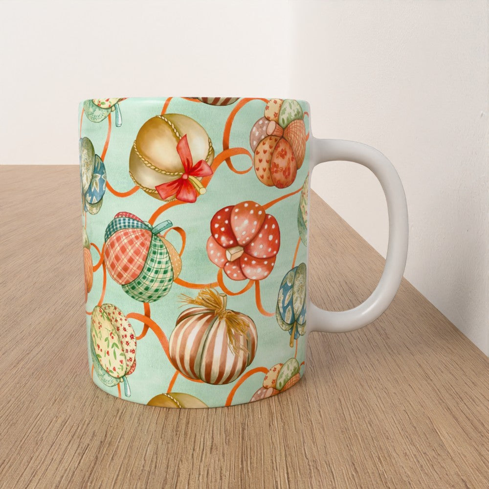 Pumpkin Patchwork Mug