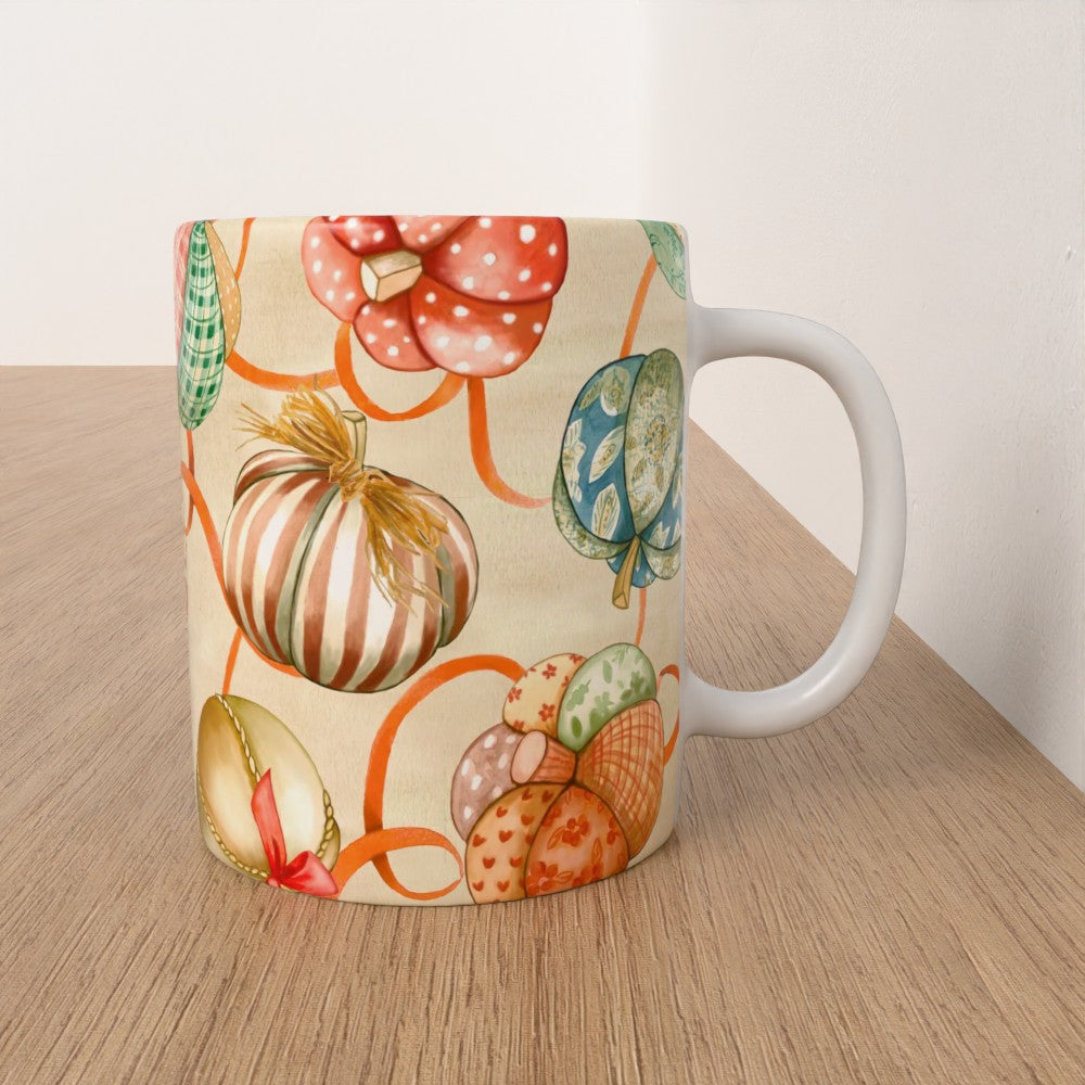 Pumpkin Patchwork Mug
