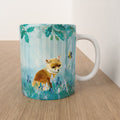 Fox cub and Butterfly Mug