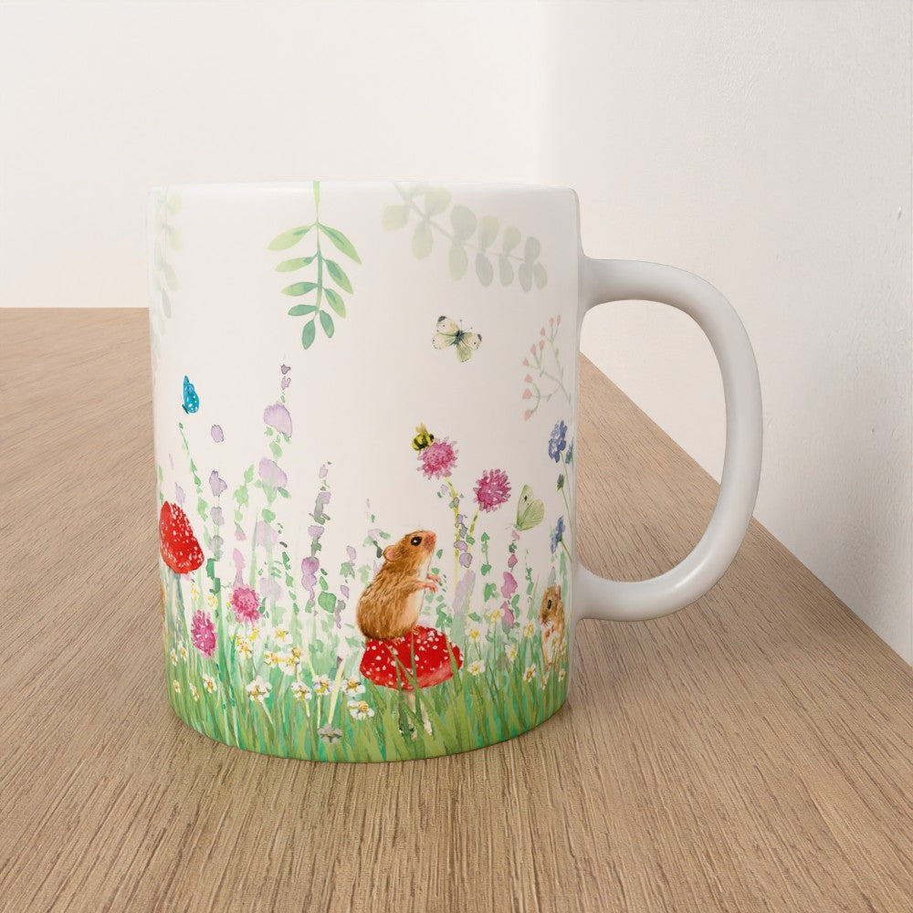 Mice & Toadstools mug
